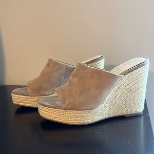 Jessica Simpson raffia espadrilles size 9M/40